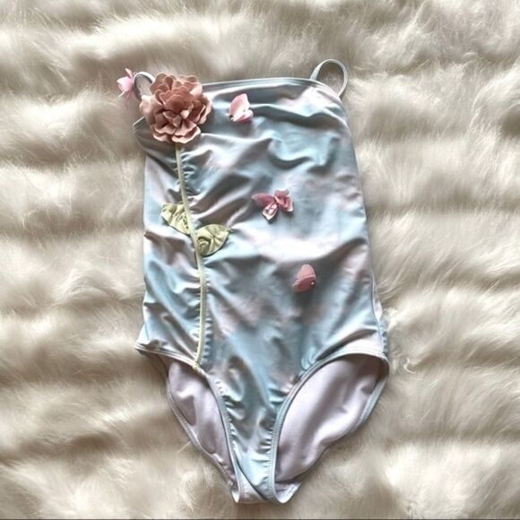 Kate Mack Butterfly Bathing Suit (7) - Picture 1 of 6